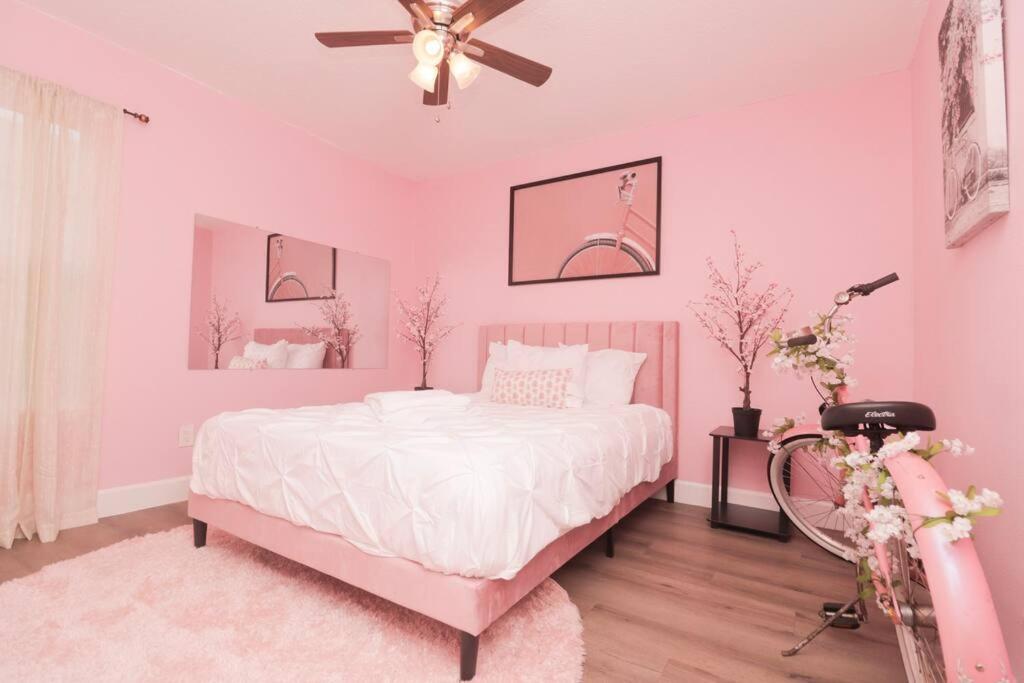 The Pink House Orlando Villa Exterior foto